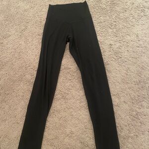 Aerie crossover black leggings XS